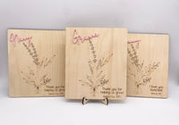 Personalized Handprint Sign