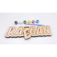 Wood Name Puzzles