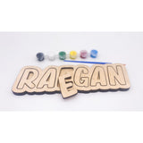 Wood Name Puzzles