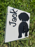 Personalized Dog Leash Holder