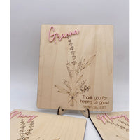 Personalized Handprint Sign