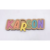 Wood Name Puzzles
