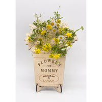 Personalized Picked with love Flower Vase