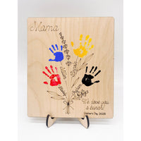 Personalized Handprint Sign