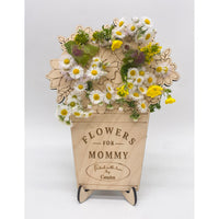 Personalized Picked with love Flower Vase