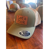 Custom Leather Patch Hat