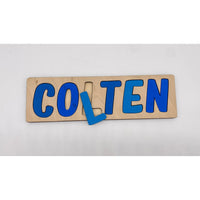 Wood Name Puzzles