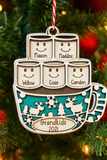 Personalized Hot Cocoa Mug Christmas Ornament