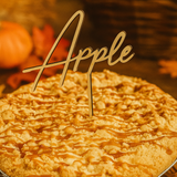 Thanksgiving Wooden Pie Toppers Set
