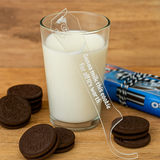 Acrylic Cookie Dipping Spoon - "Gonna Milk This Cookie for All It's Worth"