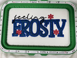 Feeling Frosty Embroidered Sweatshirt