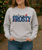 Feeling Frosty Embroidered Sweatshirt