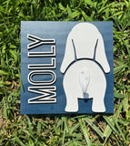 Personalized Dog Leash Holder