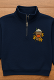 Pumpkin Spice Embroidered 1/4 Zip Sweatshirt