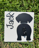 Personalized Dog Leash Holder