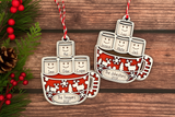 Personalized Hot Cocoa Mug Christmas Ornament