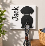 Personalized Dog Leash Holder