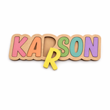 Personalized Wooden Name Puzzle