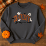Spooky Season Embroidered Sweatshirt