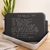 Engraved Cake Pan