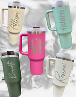 Custom Engraved 40 oz Stanley Adventure Quencher