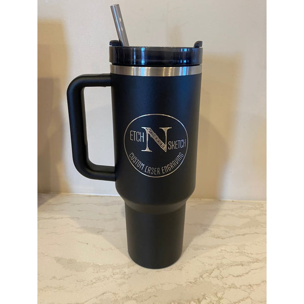 Nightmare Custom Stanley Adventure Quencher 40 oz tumbler