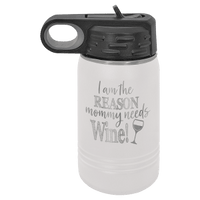 12 oz. Engraved Water Bottle