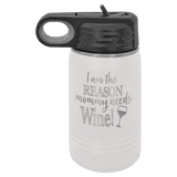 12 oz. Engraved Water Bottle