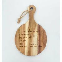 Custom Engraved Cutting Board