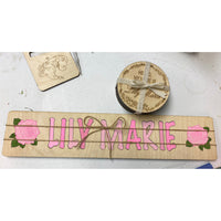 Wood Name Puzzles
