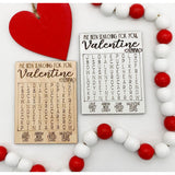 Class Valentine Word Search