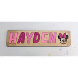 Wood Name Puzzles