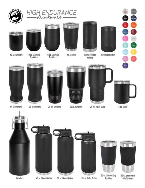 32 Oz. Custom Stainless Steel Tumblers