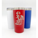 Patriotic Military Tumbler