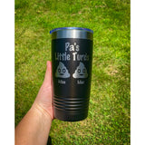 Custom Engraved Little Turds Tumbler