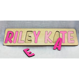Wood Name Puzzles