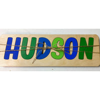 Wood Name Puzzles