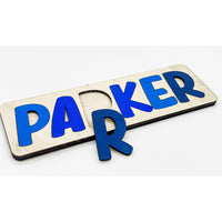 Wood Name Puzzles