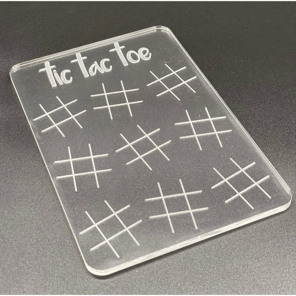 Acrylic Tic Tac Toe Dry Erase Game
