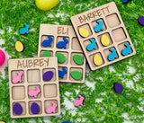 Personalized Easter Tic Tac Toe Game
