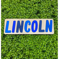 Wood Name Puzzles