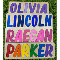 Wood Name Puzzles