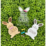 Personalized Easter Bunny Tag