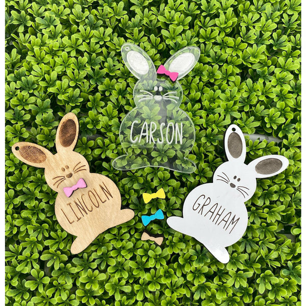 Personalized Easter Bunny Tag
