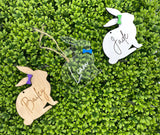 Personalized Easter Rabbit Tags