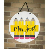 Personalized Classroom Doorhanger