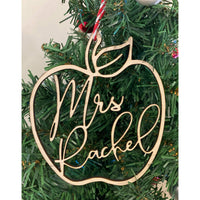 Personalized Teacher's Ornament