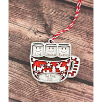 Hot Coco Ornament | Personalized Christmas Ornament | Family Ornament | Unique Gift | 2021 Ornament