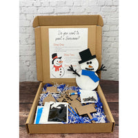 DIY Snowman Paint Kit