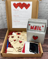 DIY Valentine Box Paint Kit